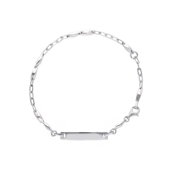 Bracciale Gioielleria Dossena  Bambino in Oro bianco BROR-75-253 - BROR-75-253